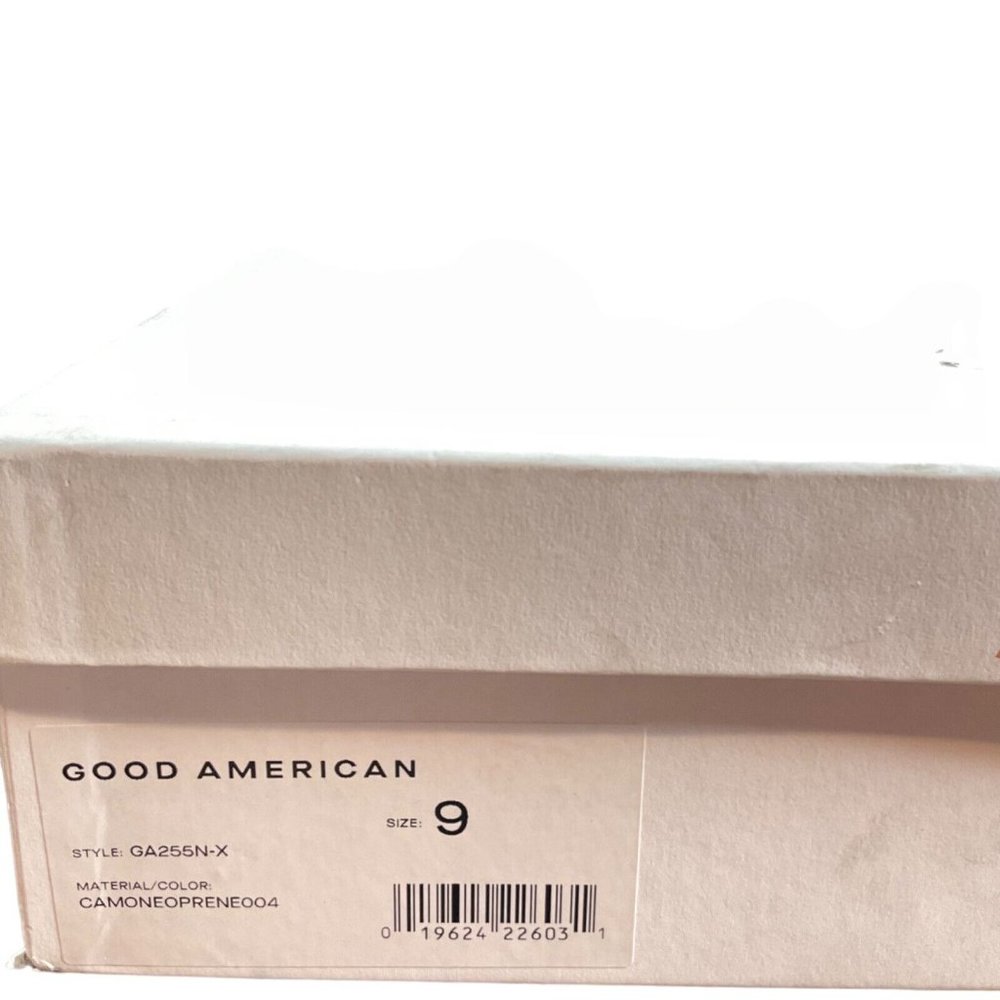 Good American Boots Women Sz 9 Camouflage Thigh Kardashian GA255N-X $349 Nib - Picture 13 of 14